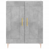 Szafka, szarość betonu, 69,5x34x90 cm, materiał drewnopochodny