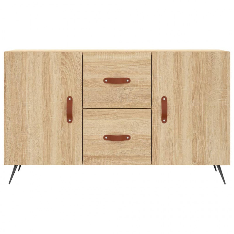 Komoda, dąb sonoma, 100x36x60 cm, materiał drewnopochodny