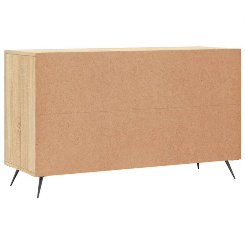 Komoda, dąb sonoma, 100x36x60 cm, materiał drewnopochodny