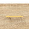 Wysoka szafka, dąb sonoma, 69,5x31x115 cm