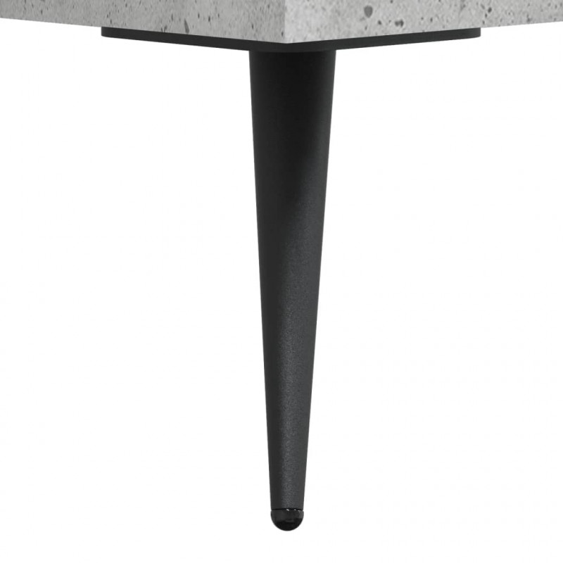 Komoda, szarość betonu, 69,5x34x90 cm, materiał drewnopochodny