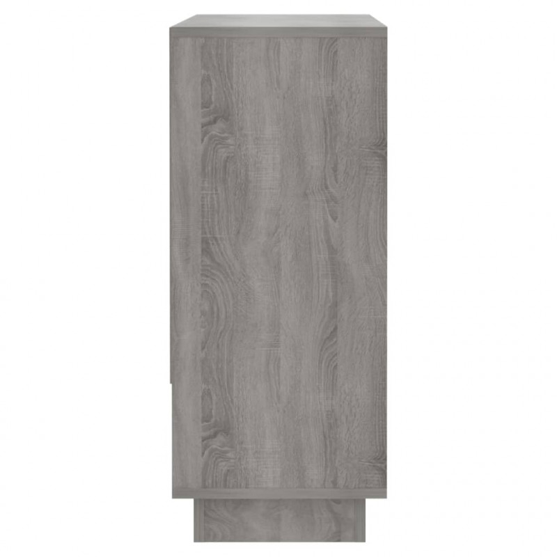 Szafka, szary dąb sonoma, 97x31x75 cm, materiał drewnopochodny