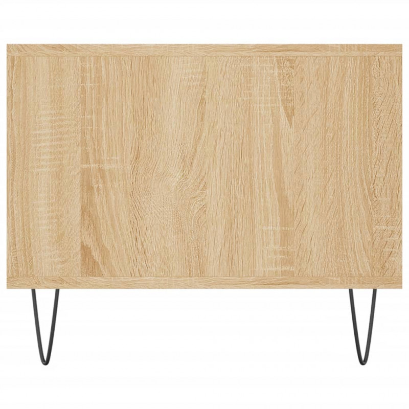 Stolik kawowy, dąb sonoma, 102x50x40cm, materiał drewnopochodny