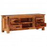 Szafka pod telewizor, 110x30x40 cm, lite drewno