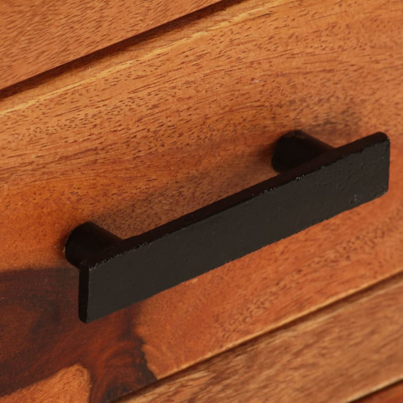 Szafka pod telewizor, 110x30x40 cm, lite drewno