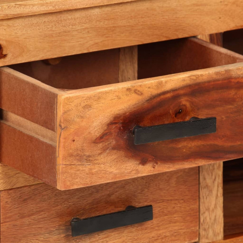 Szafka pod telewizor, 110x30x40 cm, lite drewno