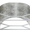 Podwyższona donica, malowana proszkowo stal, 554x100x68 cm