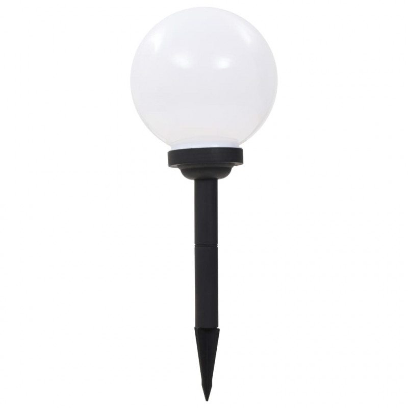 Kuliste lampy solarne na zewnątrz, 3 szt., LED, 20 cm, RGB