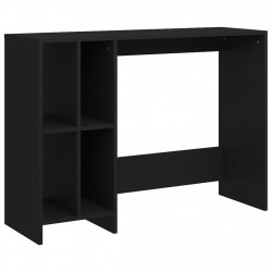Biurko pod laptopa, czarne, 102,5x35x75 cm