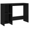 Biurko pod laptopa, czarne, 102,5x35x75 cm
