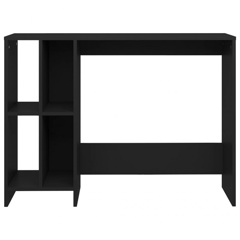 Biurko pod laptopa, czarne, 102,5x35x75 cm