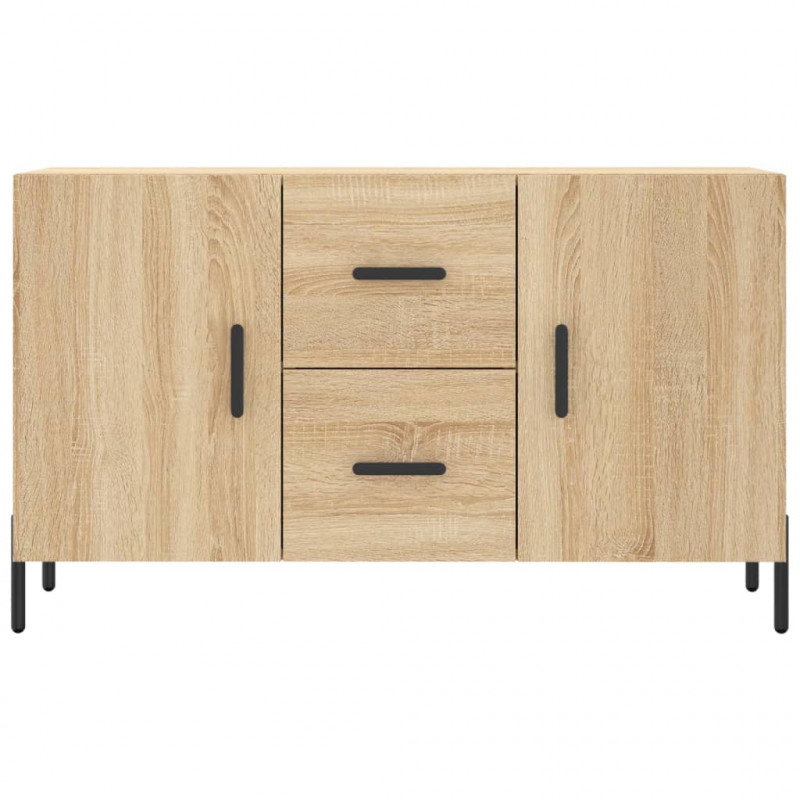Komoda, dąb sonoma, 100x36x60 cm, materiał drewnopochodny