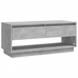 Szafka pod TV, szarość betonu, 102x41x44 cm