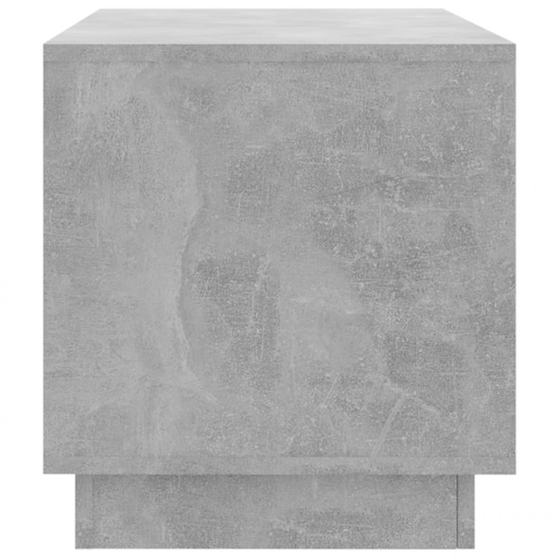 Szafka pod TV, szarość betonu, 102x41x44 cm