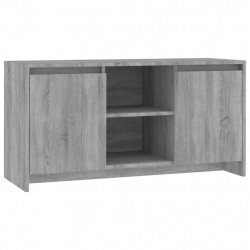 Szafka pod TV, szary dąb sonoma, 102x37,5x52,5 cm