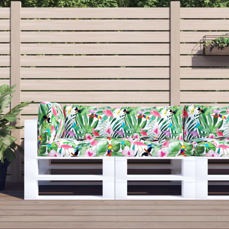 Poduszki na palety, 3 szt., kolorowe, tkanina Oxford