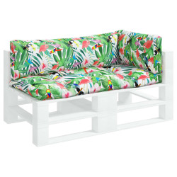 Poduszki na palety, 3 szt., kolorowe, tkanina Oxford