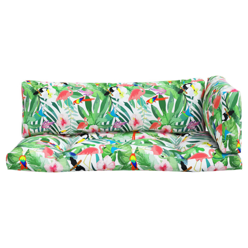 Poduszki na palety, 3 szt., kolorowe, tkanina Oxford