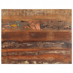 Prostokątny blat do stołu, 70x90 cm, 15-16 mm, drewno z odzysku