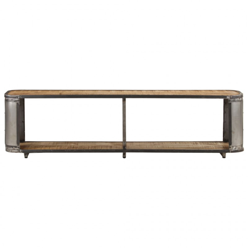 Szafka pod TV, 150 x 30 x 40 cm, lite drewno mango