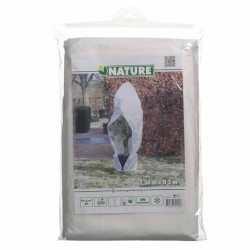 Nature Kaptur ochronny na rośliny z zamkiem, 70 g/m², biały 2,5x2x2m