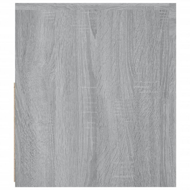 Szafka pod TV z LED, szary dąb sonoma, 120x35x40 cm