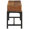 Szafka pod telewizor, 110x30x46 cm, lite drewno z odzysku