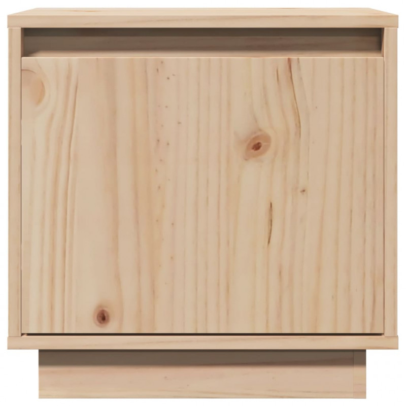 Szafki nocne, 2 szt., 40x30x40 cm, lite drewno sosnowe
