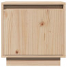 Szafki nocne, 2 szt., 40x30x40 cm, lite drewno sosnowe