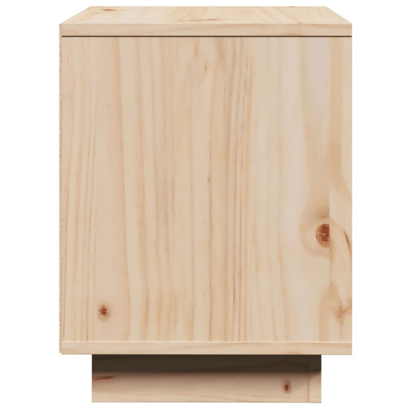 Szafki nocne, 2 szt., 40x30x40 cm, lite drewno sosnowe