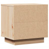 Szafki nocne, 2 szt., 40x30x40 cm, lite drewno sosnowe
