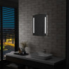Ścienne lustro łazienkowe z LED, 50 x 60 cm