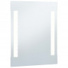 Ścienne lustro łazienkowe z LED, 50 x 60 cm