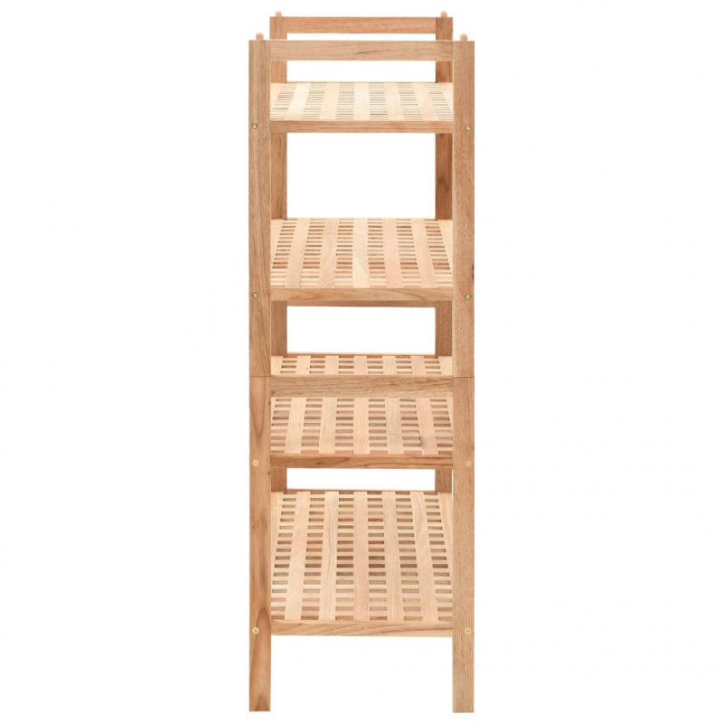 Półka na buty z drewna orzecha włoskiego, 69 x 26 x 81 cm