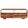 Szafka pod TV, 110x30x40 cm, lite drewno akacjowe