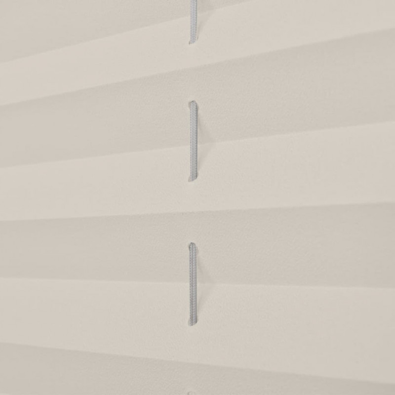 Roleta plisowana, kremowa (40x100cm)