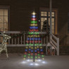 Choinka do montażu na maszcie, 108 kolorowych diod LED, 180 cm
