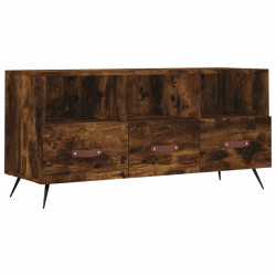 Szafka pod TV, przydymiony dąb, 102x36x50 cm