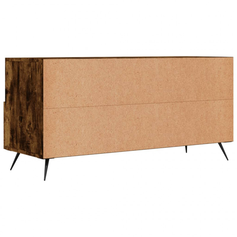 Szafka pod TV, przydymiony dąb, 102x36x50 cm