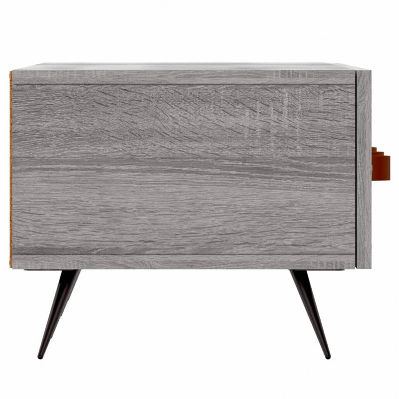 Szafka pod telewizor, szary dąb sonoma, 150x36x30 cm