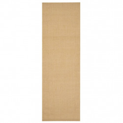Dywanik, naturalny sizal, 80x250 cm