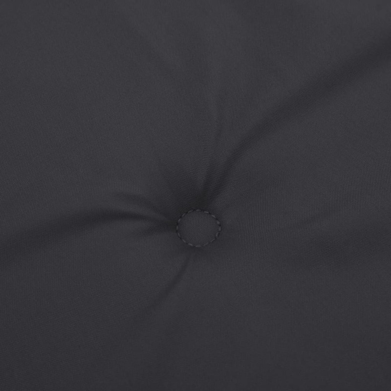 Poduszki na krzesła ogrodowe, 4 szt., czarne, 40x40x3 cm