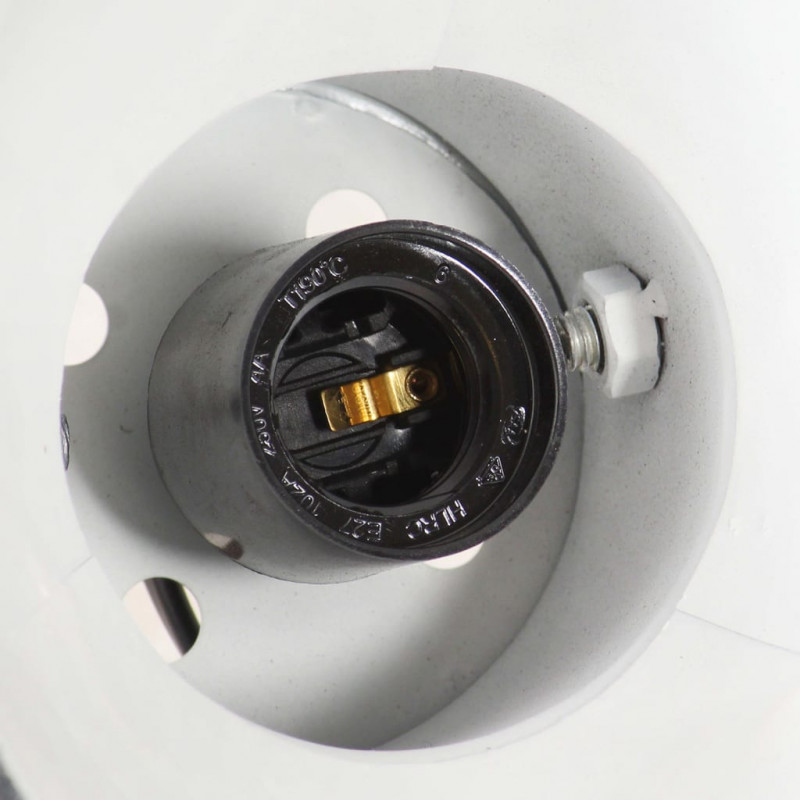 Industrialna lampa sufitowa, 25 W, czarna, 42x27 cm, E27