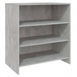Szafka, szarość betonu, 70x40,5x75 cm, materiał drewnopochodny