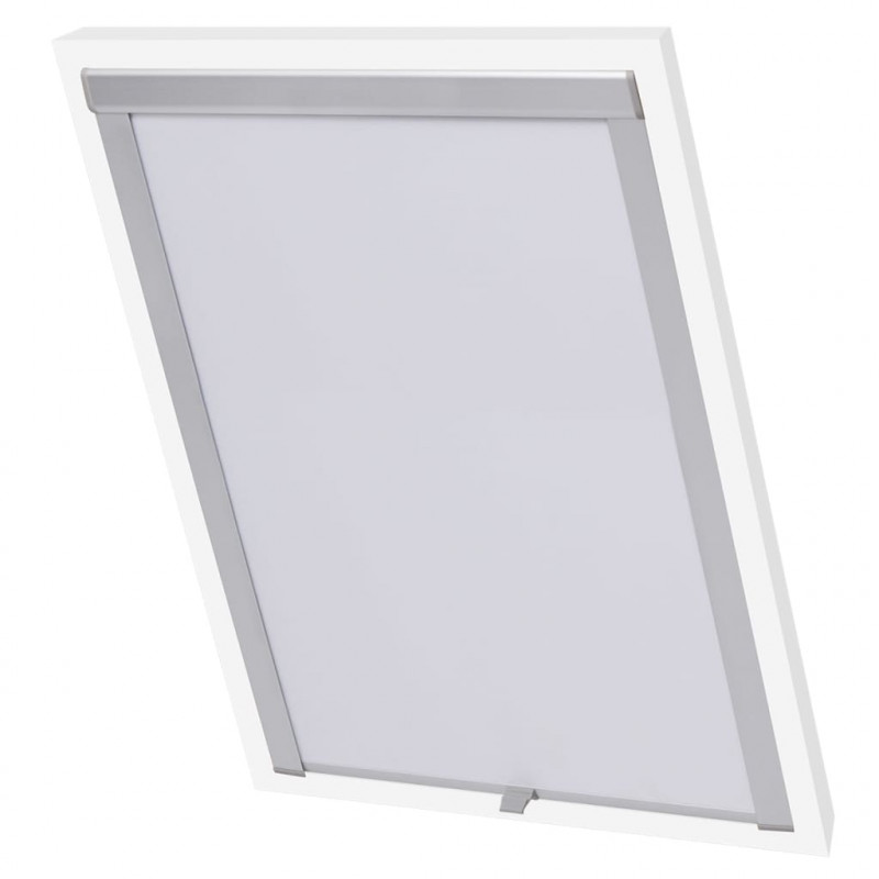 Roleta zaciemniająca, biała, 206
