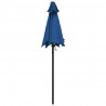 Parasol, niebieski, 200 x 224 cm, aluminium