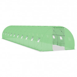 Szklarnia ogrodowa, 45 m², 15 x 3 x 2 m