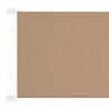 Markiza pionowa, kolor taupe, 200x420 cm, tkanina Oxford