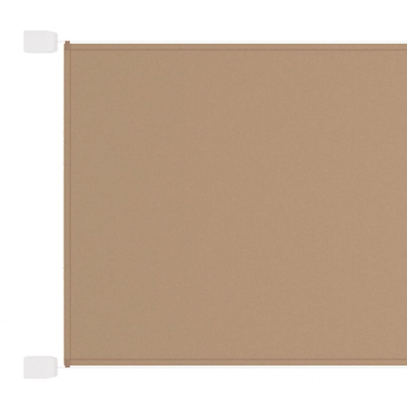 Markiza pionowa, kolor taupe, 250x360 cm, tkanina Oxford
