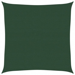 Żagiel przeciwsłoneczny 160 g/m², ciemnozielony, 4,5x4,5m, HDPE